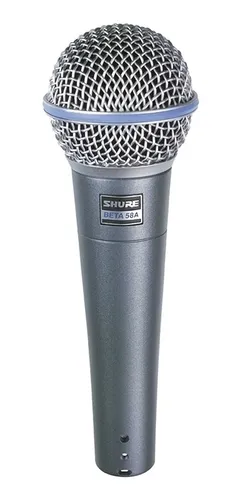 Micrófono dinámico supercardioide SHURE BETA 58A para voz profesional
