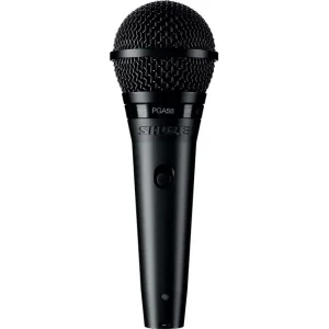 Micrófono Dinámico Vocal Shure PGA58XLR Micrófono vocal Shure PGA58XLR con interruptor y salida XLR