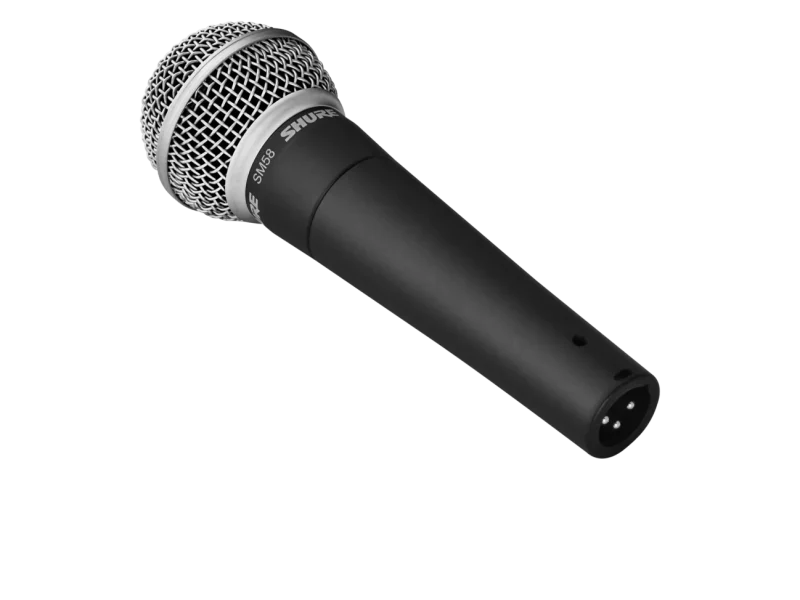 Micrófono dinámico cardioide SHURE SM58 profesional para voz