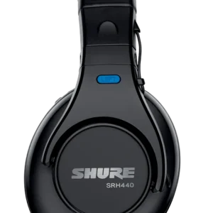 Audífonos Profesionales SHURE SRH440 para Estudio Audífonos SHURE SRH440 cerrados de alta precisión para monitoreo y mezcla