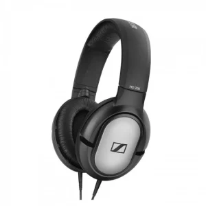 Sennheiser HD206 Audífonos Cerrados Audífonos cerrados Sennheiser HD206 en color negro con copas plateadas