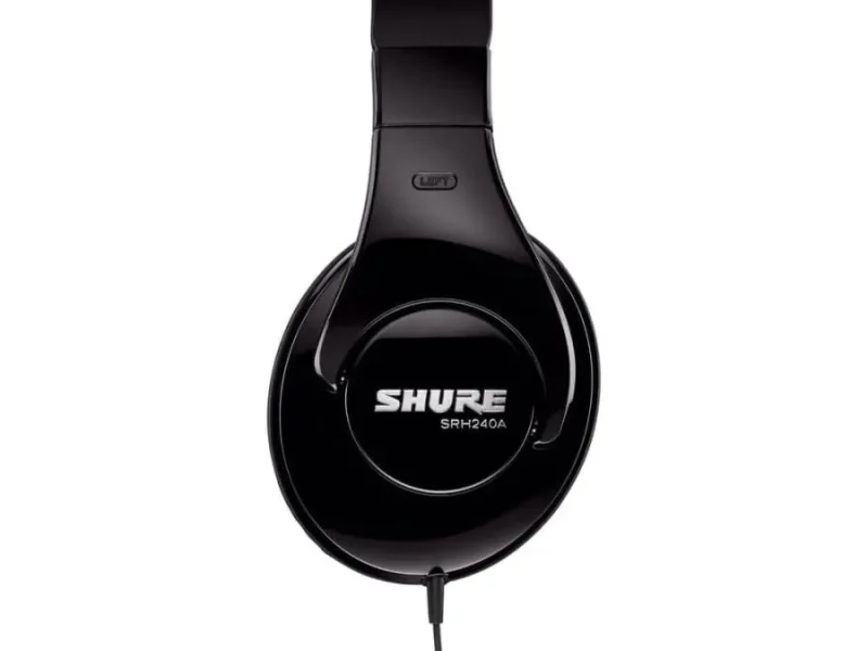 Audífonos profesionales cerrados SHURE SRH240A color negro