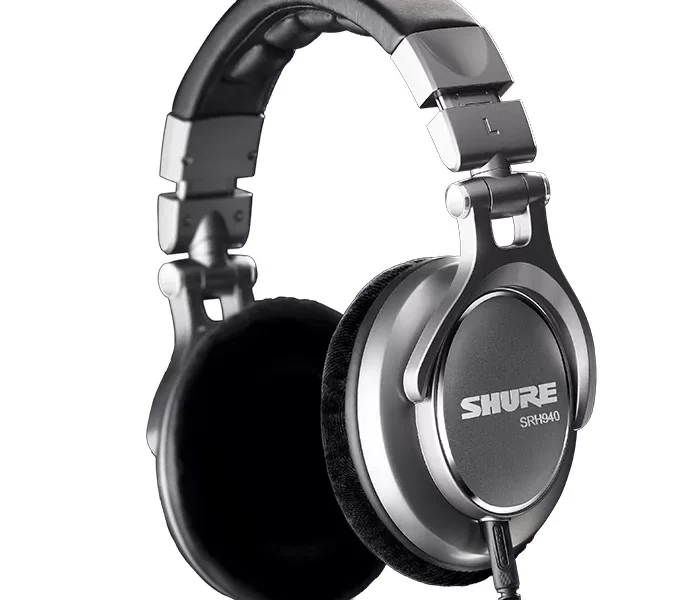 Audífonos profesionales SHURE SRH940 cerrados