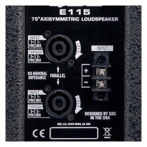 QSC ALTAVOZ E115-BK