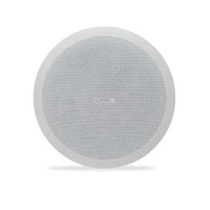 Parlante de techo QSC AC-C8T-nb de 8 pulgadas en color blanco