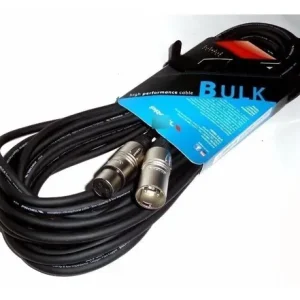 Cable de micrófono PROEL BULK250LU6 XLR a XLR de 6 metros