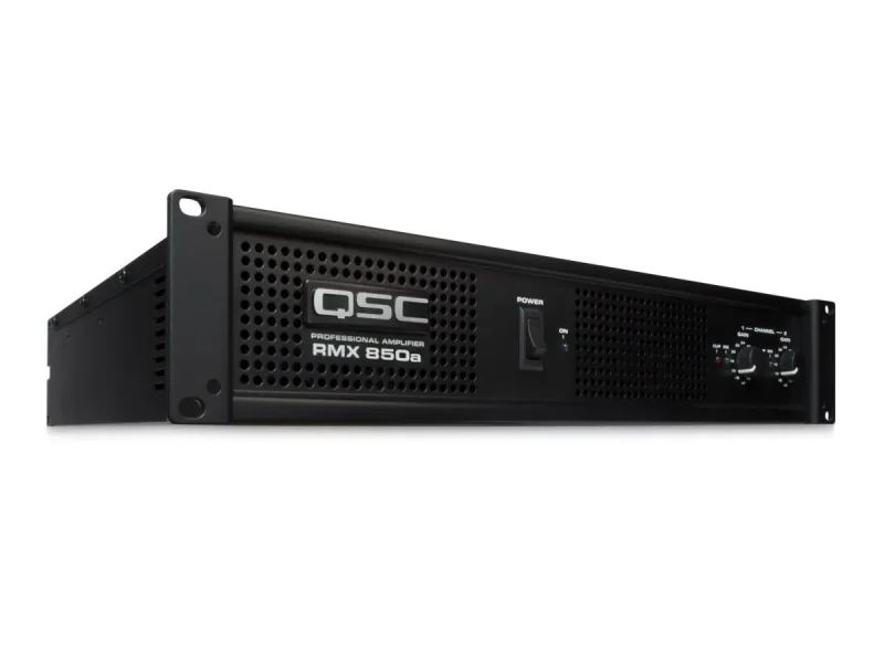 Amplificador profesional QSC RMX850a de hasta 830W a 2 ohms
