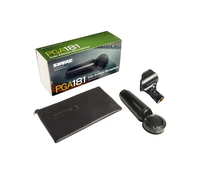 Micrófono Shure PGA181-LC condensador cardioide con accesorios