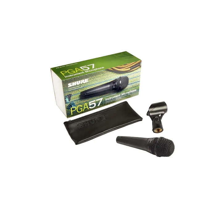 MIC SHURE PGA57-LC CARDIOIDE PARA INSTRUMENTO Micrófono cardioide Shure PGA57-LC para instrumento