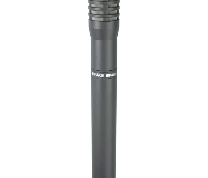 Micrófono Shure SM94-LC de condensador, ideal para instrumentos acústicos