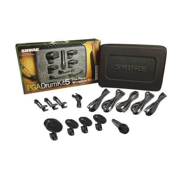 SHURE KIT MICRÓFONOS BATERÍA PGADRUMKIT5
