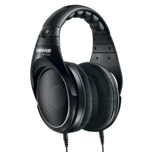 Audífonos profesionales Shure SRH1440 abiertos con diseño circumaural en color negro