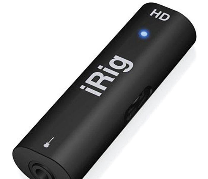 INTERFACE IK MULTIMEDIA IRIG HD PARA GUITARRA CONECTIVIDAD PARA IOS