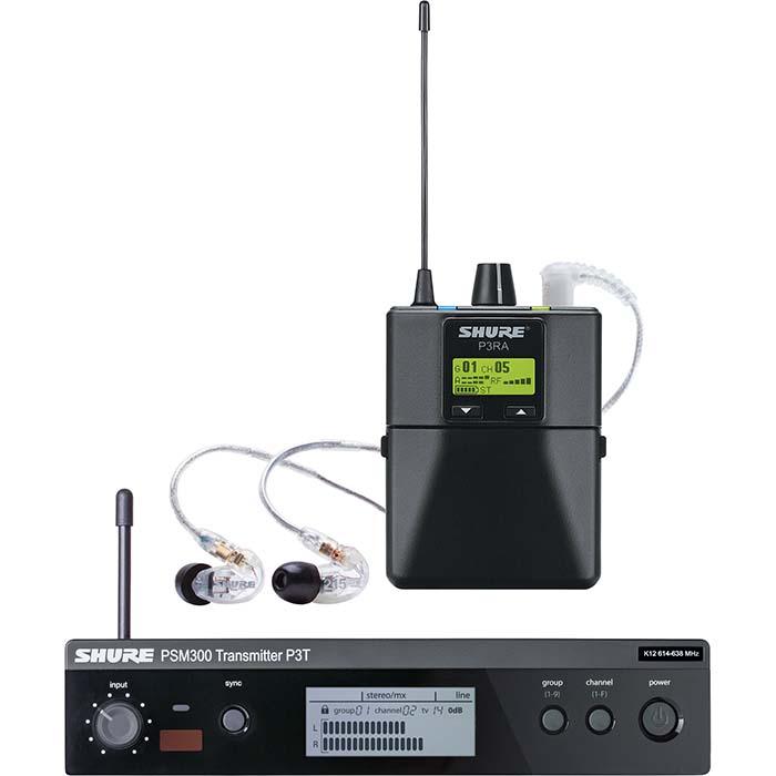 Shure Monitoreo Inalámbrico P3TRA215CL-J13