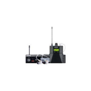 Sistema de monitoreo inalámbrico Shure P3TRA215CL-J13 con transmisor, receptor y audífonos