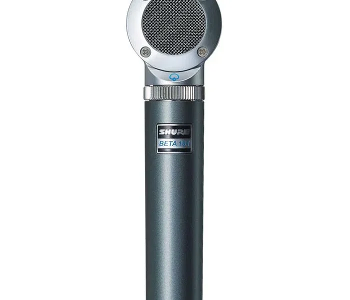 Micrófono Shure BETA 181/S de condensador con cápsula supercardioide para instrumento