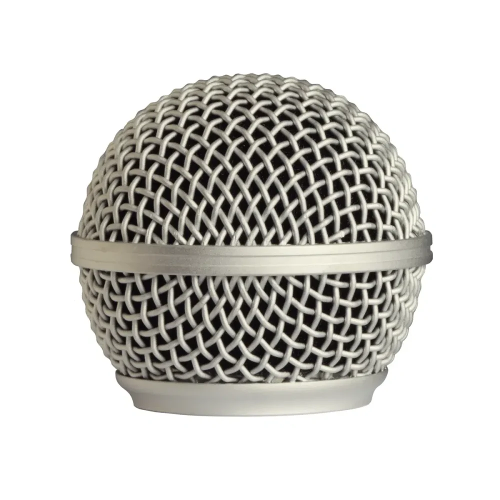 Shure RK143G – Rejilla de Repuesto para Micrófono SM58 Rejilla metálica Shure RK143G original para micrófonos SM58, color plata.