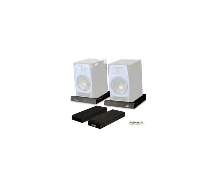 Espuma aislante PreSonus ISPD-4 negra para mejorar el aislamiento de monitores de estudio