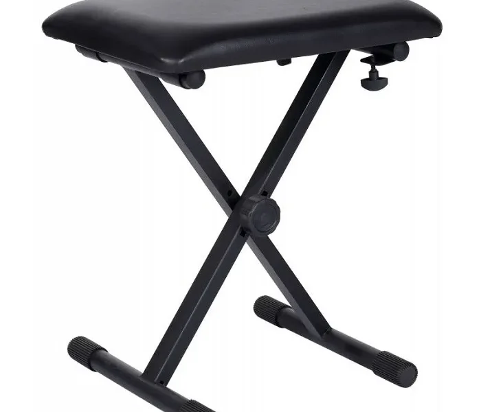 Silla ajustable tipo X para piano PROEL EL30 color negro