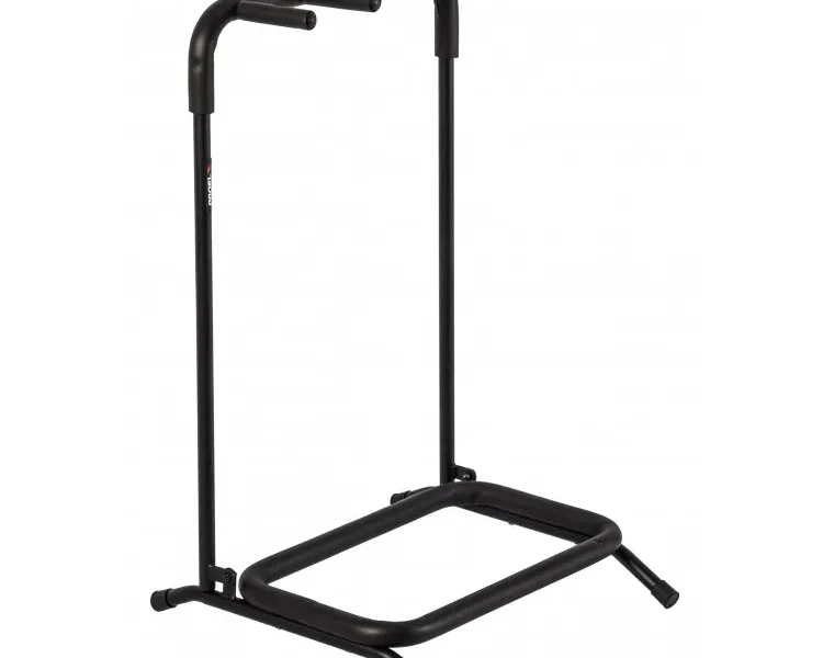 Soporte PROEL FC830N plegable para tres guitarras, color negro