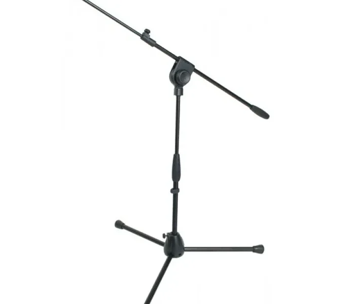 Base de micrófono PROEL PRO281BK corta con brazo telescópico ajustable