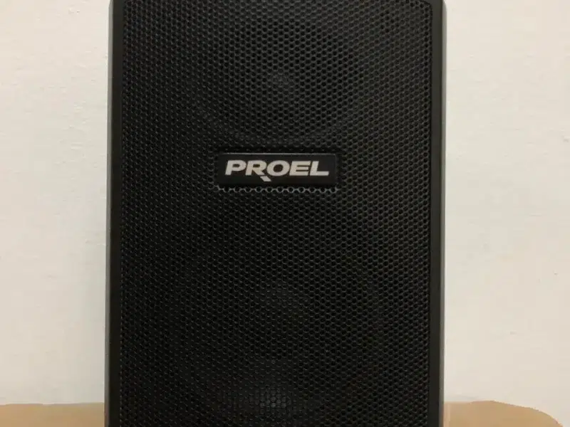 PROEL XE35T BK Parlante de Sobreponer Parlante negro PROEL XE35T BK de sobreponer de 2 vías
