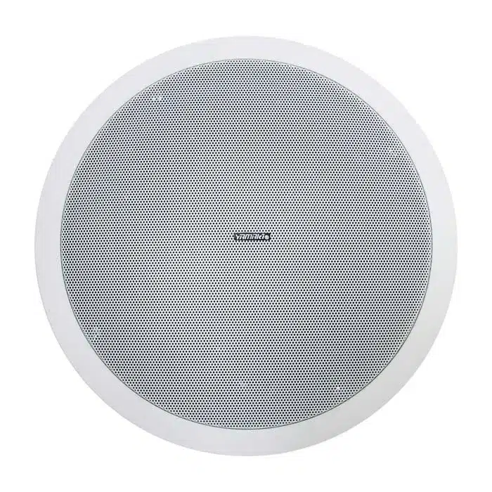 subwoofer-yamaki-sbt8180ts Subwoofer de techo Yamaki SBT-8180TS de 8 pulgadas con rejilla circular blanca