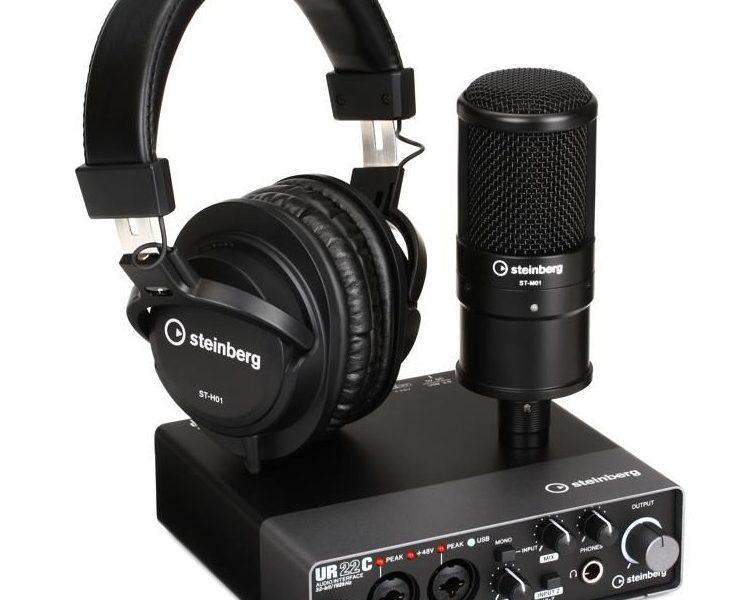 KIT DE GRABACION STEINBERG UR22CRP