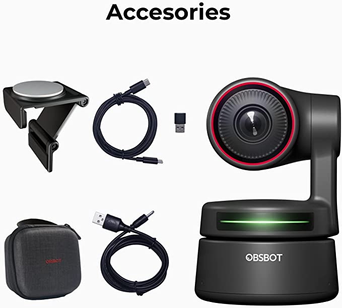 OBSBOT Tiny PTZ 4K Webcam