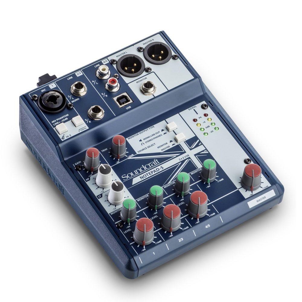 Soundcraft Notepad-5 3 Soundcraft Notepad-5