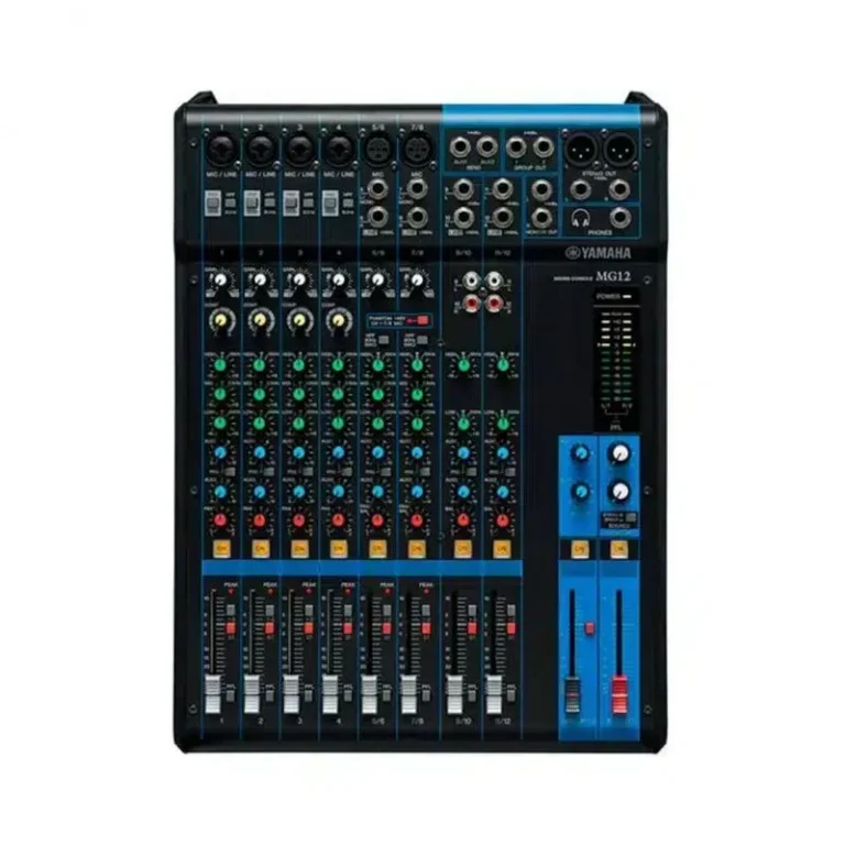 Yamaha MG12 consola analógica de 12 canales con preamplificadores D-PRE