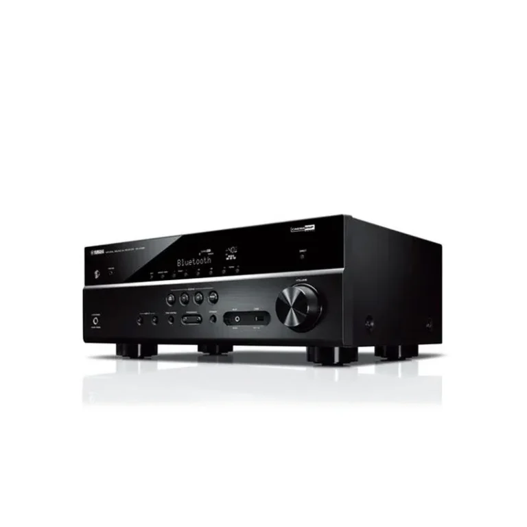 Yamaha RX-V385 receptor A/V 5.1 canales con HDMI 4K y Bluetooth
