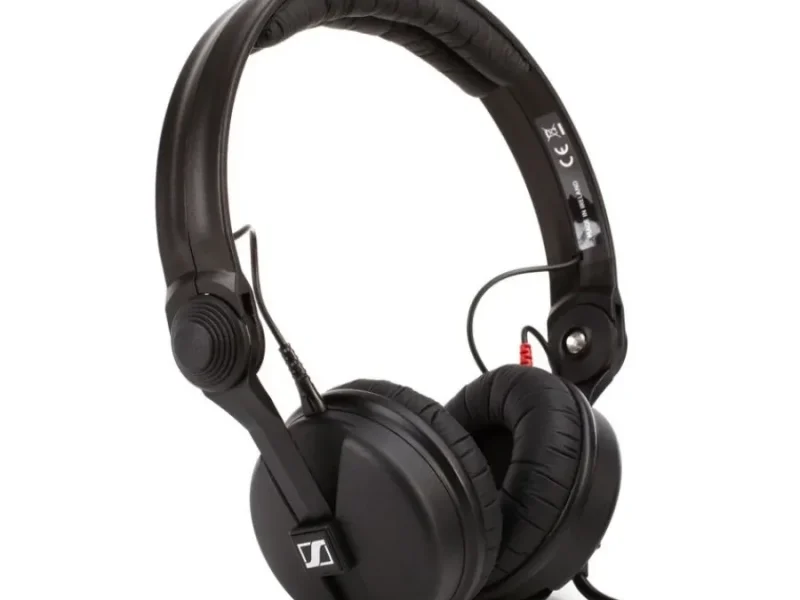 Audífonos profesionales Sennheiser HD25PLUS negros con cable