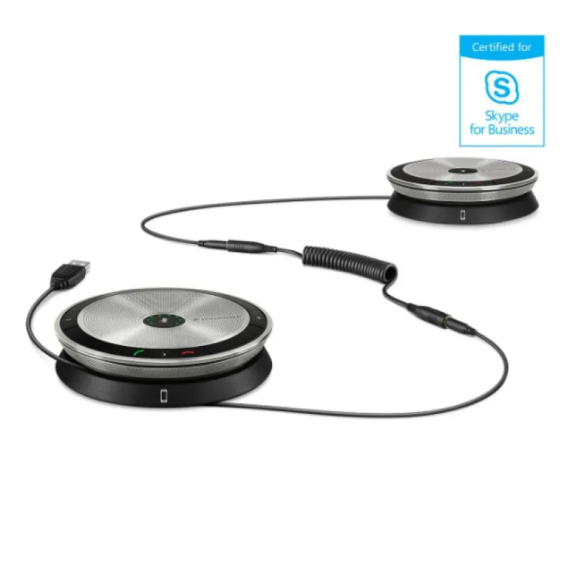 SENNHEISER Micrófono de conferencia SP220 Micrófono de conferencia Sennheiser SP220 conectado vía USB y con extensión secundaria