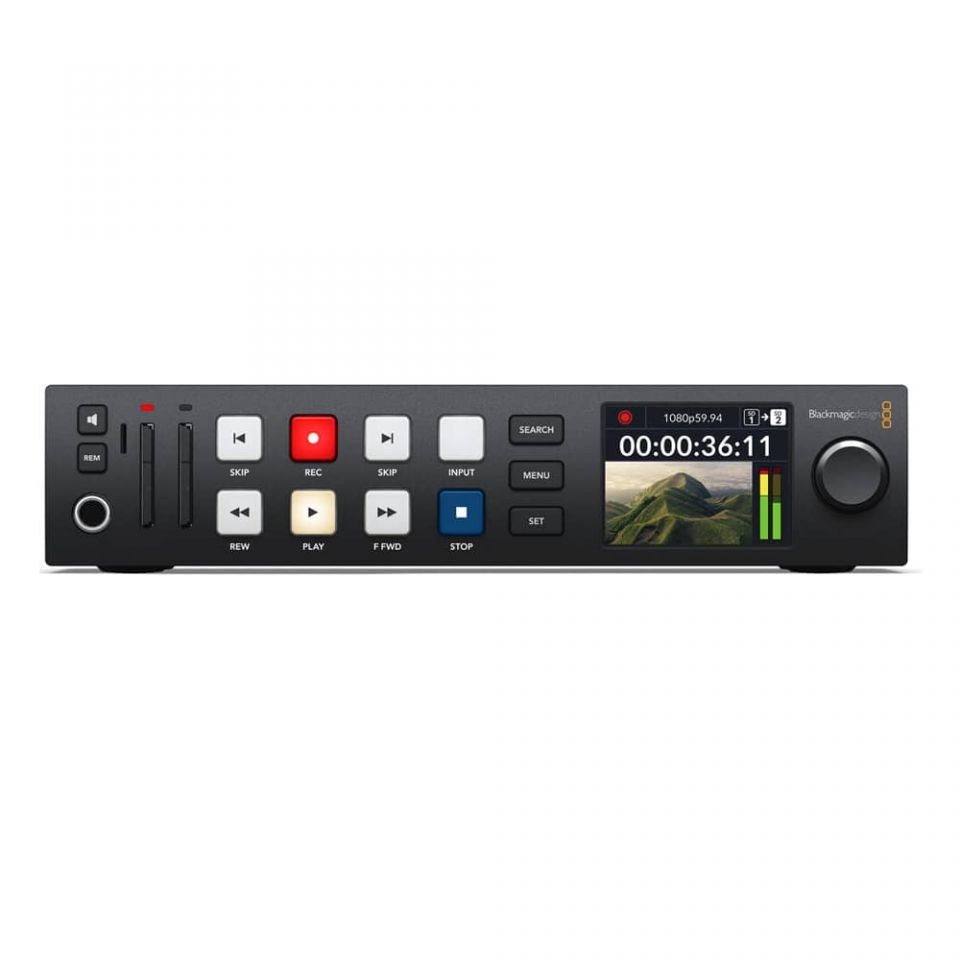 Blackmagic Design HyperDeck Studio HD Plus 3 Blackmagic HyperDeck Studio HD Plus