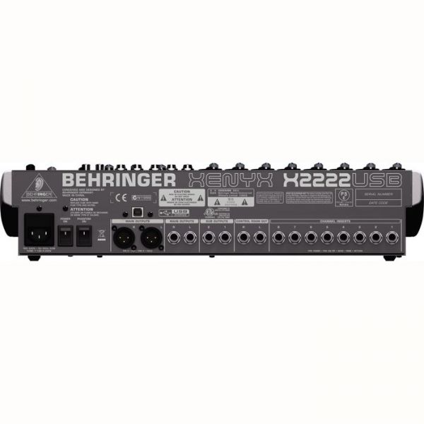 Mezclador behringer X2222USB 2 Mezclador behringer X2222USB