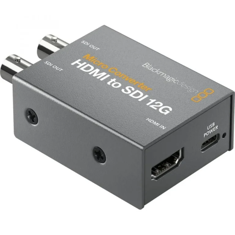 Blackmagic Design Micro Converter HDMI to SDI 12G conversor profesional UHD