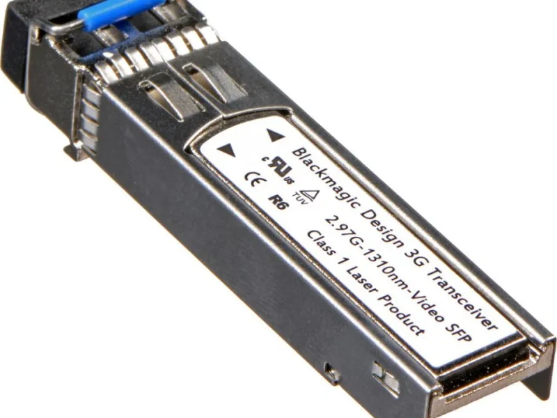 Módulo óptico 3G SFP de Blackmagic Design para transmisión de video