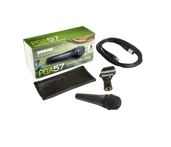 Micrófono Shure PGA57-XLR cardioide para instrumentos