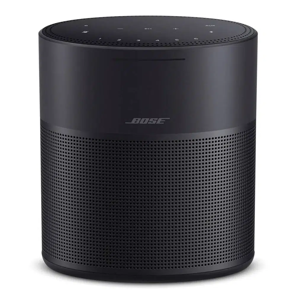 Bose Home Speaker 300 Bose Home Speaker 300 color negro con controles táctiles en la parte superior.