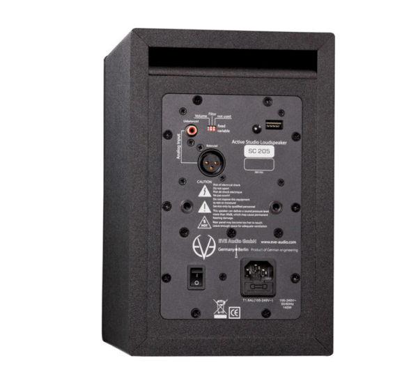 MONITORES DE ESTUDIO EVE AUDIO SC205 2 MONITORES DE ESTUDIO EVE AUDIO SC205