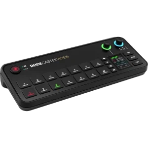 Consola RØDECaster Video para producción de video en directo y grabación.