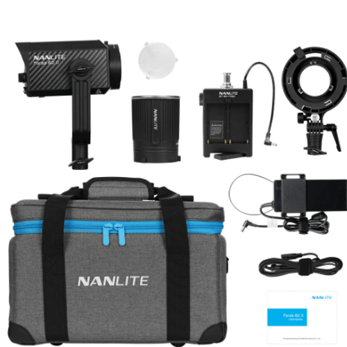 f603 Nanlite Forza 60 II | Luz Compacta y Potente para Creadores