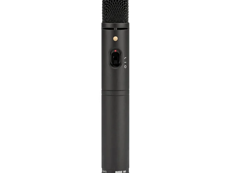 Micrófono de condensador Rode M3 de cuerpo negro
