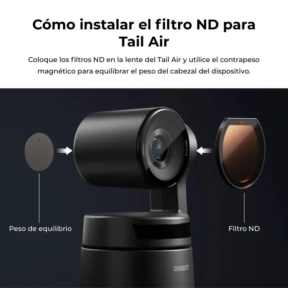 ND Filters Set 3 OBSBOT ND Filters Set