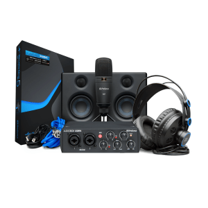 PreSonus Combo de Grabación AudioBox 96K ULTIMATE 25T