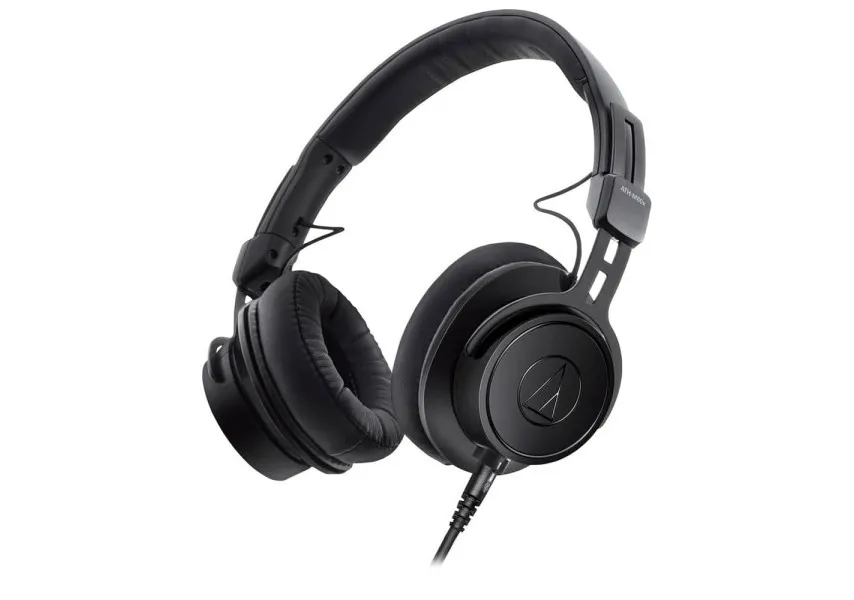 Audio-Technica ATH-M60xA Audífonos Profesionales de Monitoreo Audífonos Audio-Technica ATH-M60xA negros para monitoreo profesional de audio