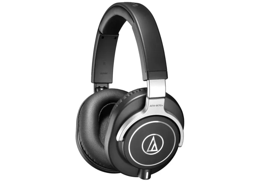 Audio-Technica ATH-M70x Audífonos de Monitoreo Profesional Audífonos profesionales Audio-Technica ATH-M70x para monitoreo en estudio con diseño circumaural
