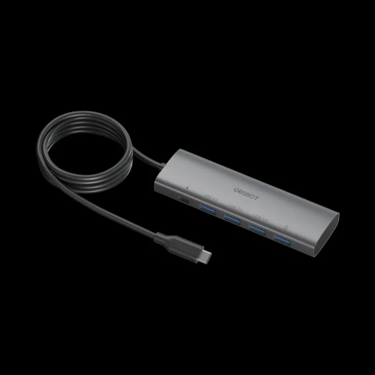 Hub OBSBOT USB 3.0 en 1 con múltiples puertos para expansión