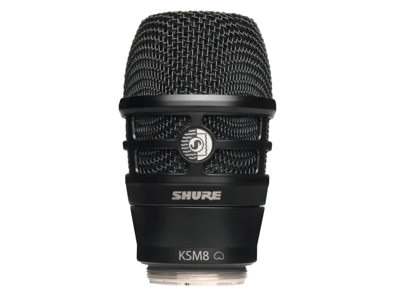 Cápsula Shure RPW174 Inalámbrica KSM8 Color Negro